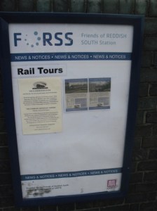 Friends of Reddish South Station poster