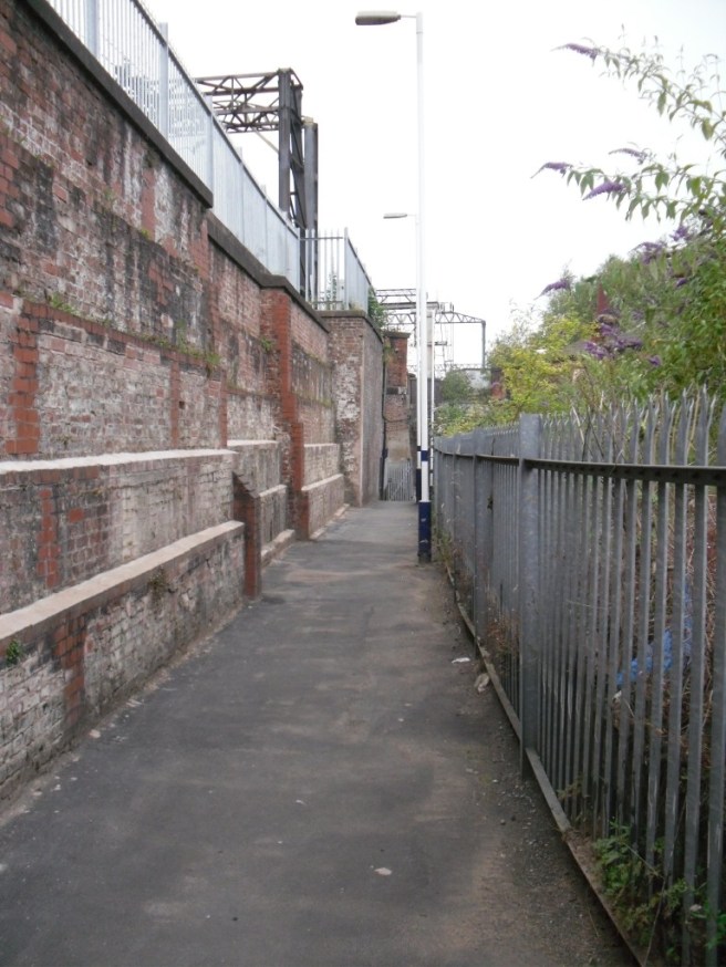 Ardwick station entrance