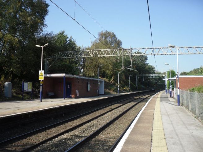General view of Styal station