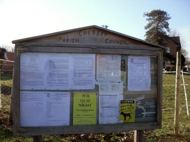 Photo of Noticeboard for Norton Bridge Parish Council