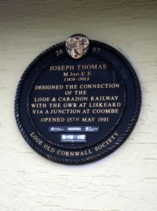 Plaque Commemorating Joseph Thomas, engineer