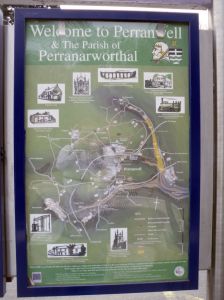 Perranwell information board
