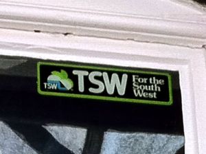 TSW for the South West sticker