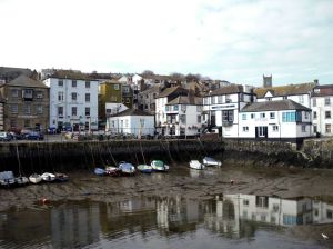 Fishing vessels in Falmouth Harbour