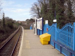 Photo of Falmouth Town station platform