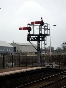 Semaphore signals at St Erth