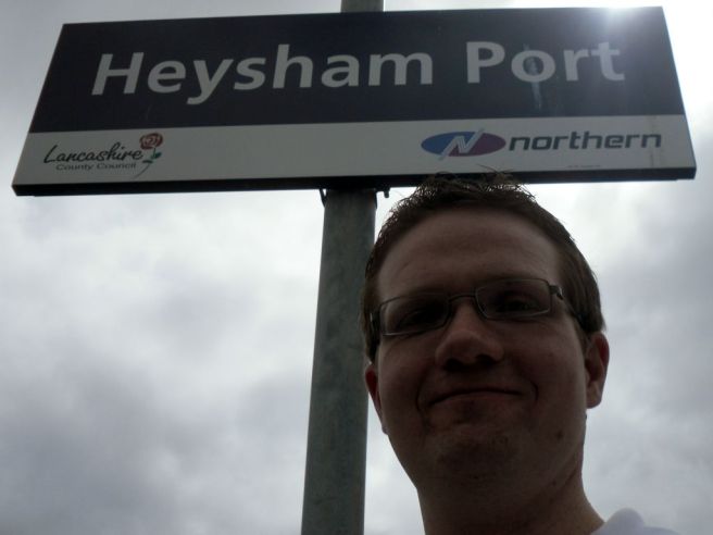 Robert at Heysham Port