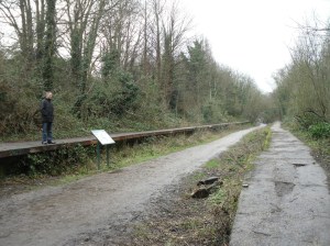 Ian inspecting Crouch End