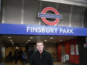 Robert at Finsbury Park station