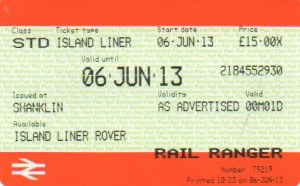 Island Liner day ticket