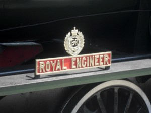 Royal Engineer nameplate