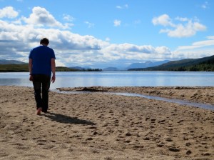 Robert at Loch Laidon