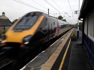 Cross Country train at Chathill