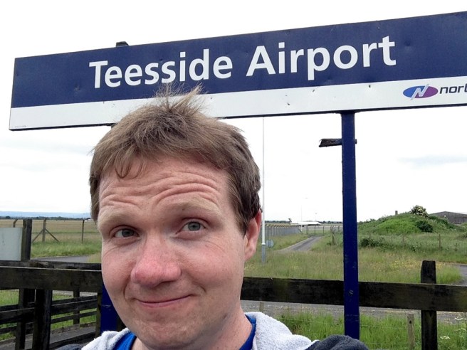 Robert at Teesside Airport
