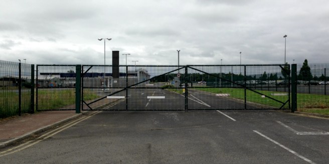 Teesside Airport Fence