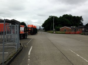 Teesside Airport road