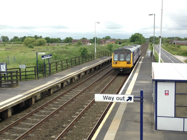 Teesside Airport Station