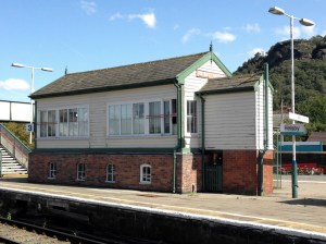 Helsby station signalbox
